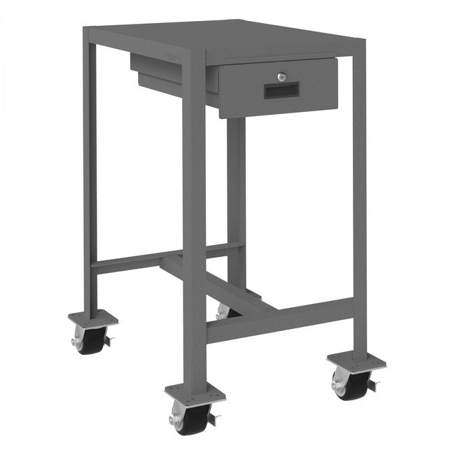 DURHAM MFG MTDM182436-2K195 Mobile MT Workbench, 1 Drawer, 18 x 24