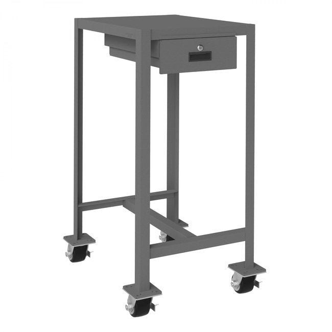 DURHAM MFG MTDM182442-2K195 Mobile MT Workbench, 1 Drawer, 18 x 24