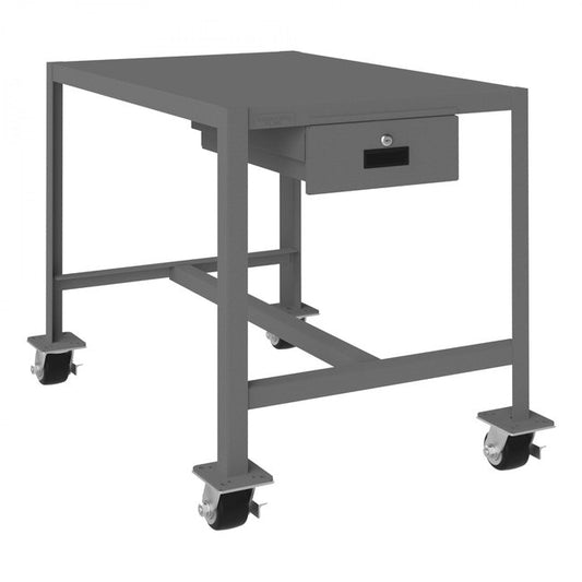 DURHAM MFG MTDM243630-2K195 Mobile MT Workbench, 1 Drawer, 24 x 36