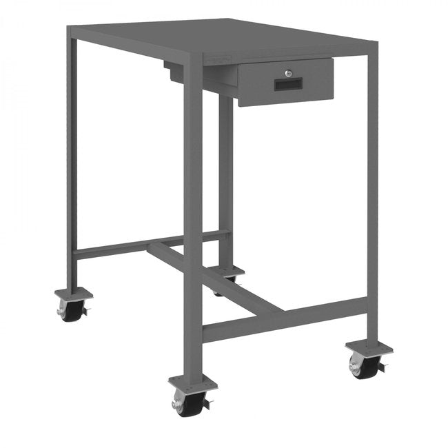 DURHAM MFG MTDM243642-2K195 Mobile MT Workbench, 1 Drawer, 24 x 36