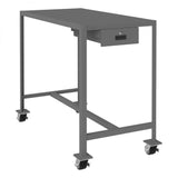 DURHAM MFG MTDM244842-2K195 Mobile MT Workbench, 1 Drawer, 24 x 48