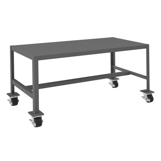 DURHAM MFG MTM244824-2K195 Mobile MT Workbench, 1 Shelf, 24 x 48