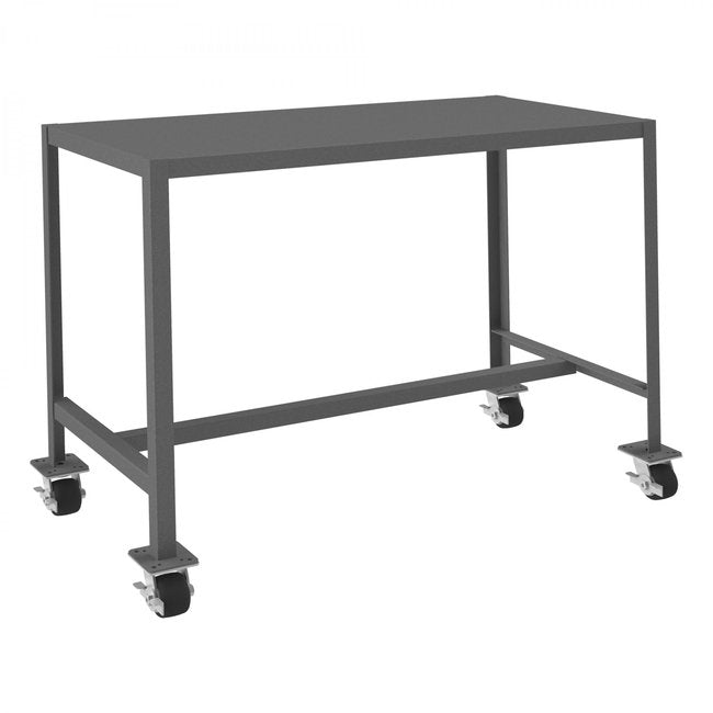 DURHAM MFG MTM244836-2K195 Mobile MT Workbench, 1 Shelf, 24 x 48