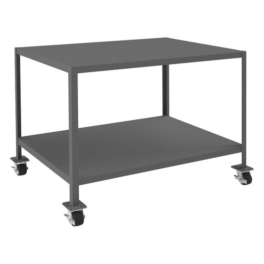 DURHAM MFG MTM364836-3K295 Mobile MT Workbench, 2 Shelves, 36 x 48