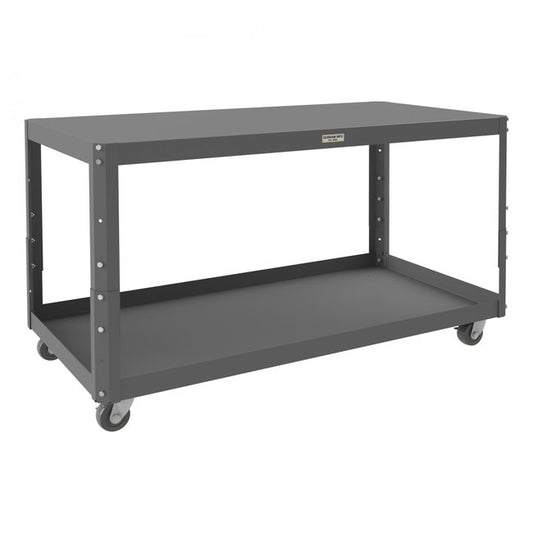 DURHAM MFG MTMA244828-1K23PO95 Mobile MT Workbench, Knockdown, 24 x 48