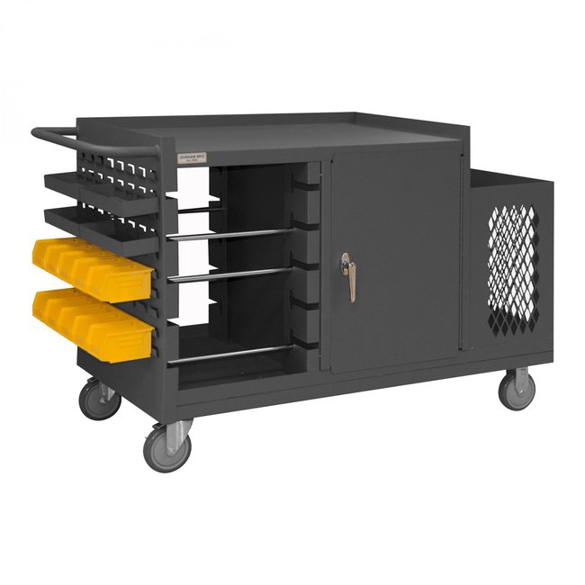 DURHAM MFG MWSR5-95 Mobile Wire Spool & Maintenance Cart