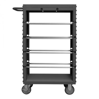 DURHAM MFG MWSR8-LP-95 Mobile Wire Spool Cart, 8 Wire Rods