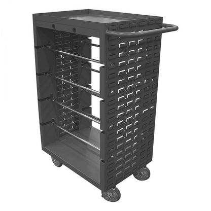 DURHAM MFG MWSR8-LP-95 Mobile Wire Spool Cart, 8 Wire Rods