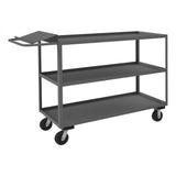 DURHAM MFG OPC-246048-3-6PH-95 Order Picking Cart, 3 Shelves, 24 x 60