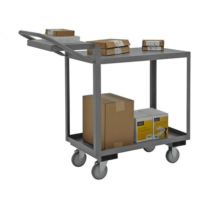 DURHAM MFG OPCFS-1832-2-TLD-95 Order Picking Cart, Flat Writing Shelf
