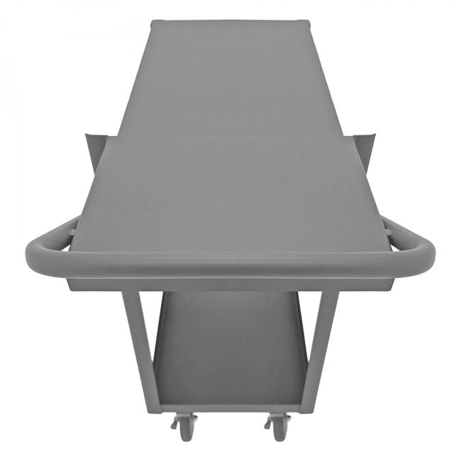 DURHAM MFG OPCFS-1832-2-TLD-95 Order Picking Cart, Flat Writing Shelf