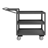 DURHAM MFG OPCFS-1832-3-95 Order Picking Cart, Flat Writing Shelf