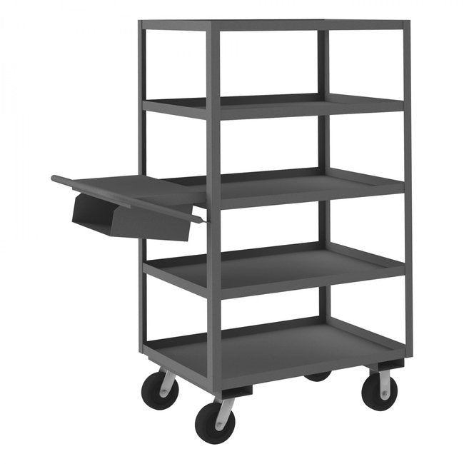 DURHAM MFG OPCPFS-243665-5-6PH-95 Order Picking Cart, Storage Pocket