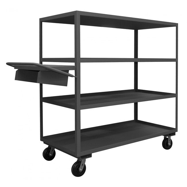 DURHAM MFG OPCPFS-306065-4-6PH-95 Order Picking Cart, Storage Pocket