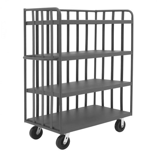 DURHAM MFG OPT-4224-95 Bulk Stock/Package Mover, 4 Shelves