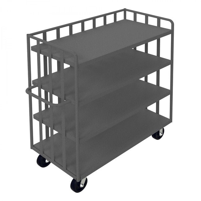 DURHAM MFG OPT-4824-95 Bulk Stock/Package Mover, 4 Shelves