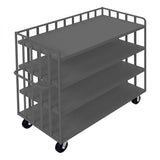 DURHAM MFG OPT-6030-95 Bulk Stock/Package Mover, 4 Shelves