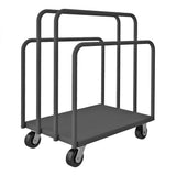 DURHAM MFG PM-2436-5PH-95 Panel Moving Truck, 4 Fixed Dividers