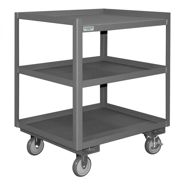 DURHAM MFG PSD-2430-3-95 Portable Shop Desk, 3 Shelves