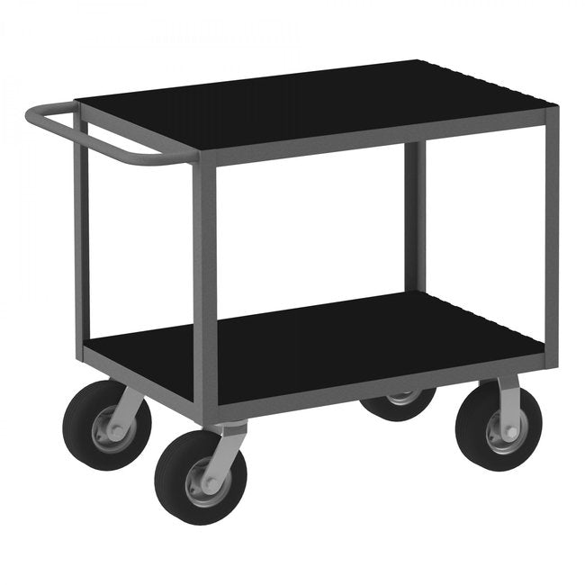 DURHAM MFG RIC-2436-2-95 Instrument Cart, 2 Flush Shelves