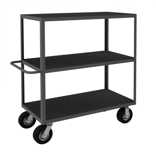 DURHAM MFG RIC-243650-3-95 Instrument Cart, 3 Flush Shelves