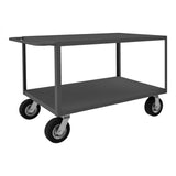 DURHAM MFG RICNM-3048-2-95 Instrument Cart, 2 Flush Shelves