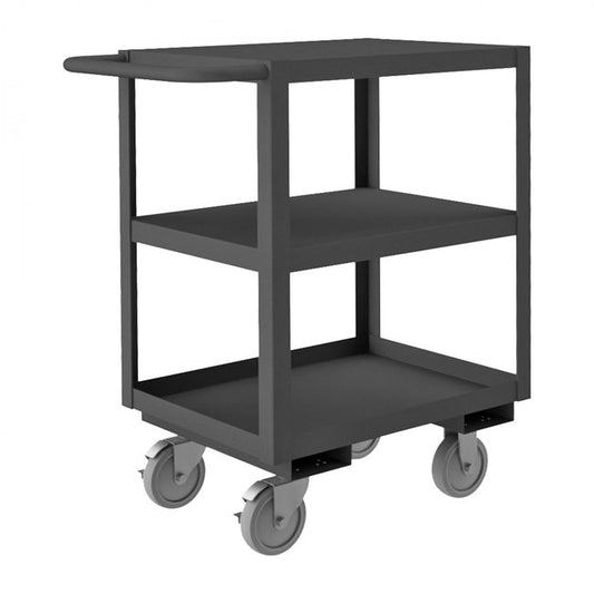 DURHAM MFG RSC-182435-3-BLU-95 Stock Cart, 3 Shelves, 18 x 24