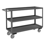 DURHAM MFG RSC-1848-3-95 Stock Cart, 3 Shelves, 18 x 48