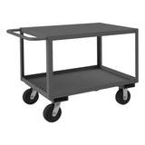 DURHAM MFG RSC-243630-2-TLD-6PO-95 Stock Cart, 2 Shelves, 24 x 36