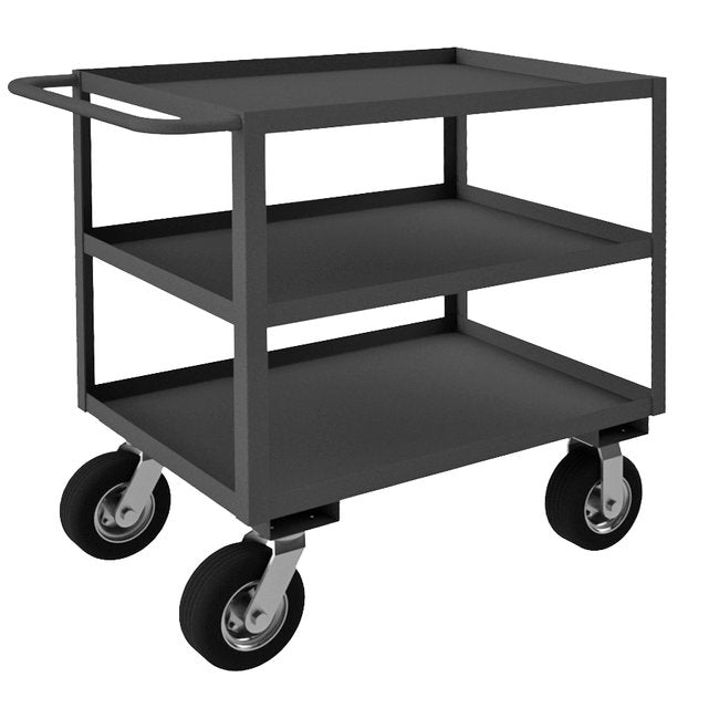 DURHAM MFG RSC-243639-3-8PN-95 Stock Cart, 3 Shelves, 24 x 36