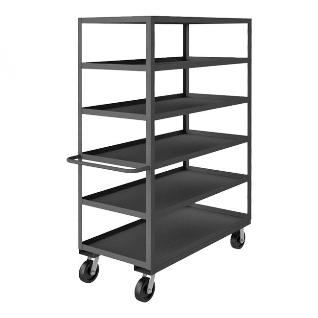 DURHAM MFG RSC-244873-6-3K-95 Stock Cart, 6 Shelves, 24 x 48