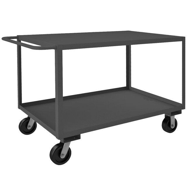 DURHAM MFG RSC-366036-2-3K-TLD-95 Stock Cart, 2 Shelves, 36 x 60