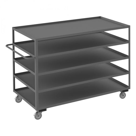 DURHAM MFG RSC-3672-5-95 Stock Cart, 5 Shelves, 36 x 72