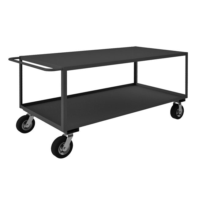DURHAM MFG RSC-367236-2-8PN-TLD-95 Stock Cart, 2 Shelves, 36 x 72