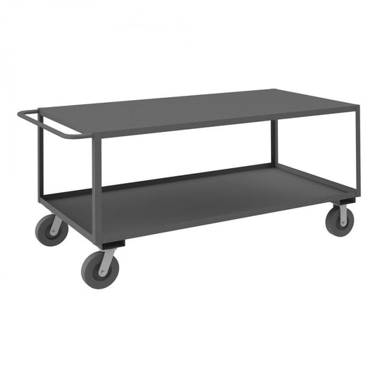 DURHAM MFG RSC-367236-2-TLD-8PO-95 Stock Cart, 2 Shelves, 36 x 72