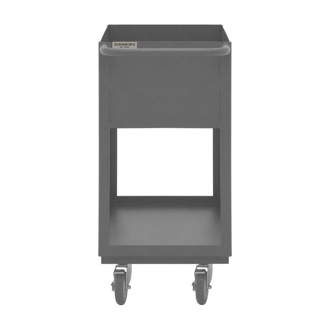 DURHAM MFG RSC12-1830-2-95 Stock Cart, 2 Shelves, High Lip, 18 x 30