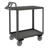 DURHAM MFG RSCE-3048-2-TLD-95 Stock Cart, 2 Shelves, Ergonomic Handle