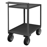 DURHAM MFG RSCR-2436-95 Stock Cart, 2 Shelves, Raised Handle