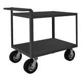 DURHAM MFG RSCR-304838-ALD-95 Stock Cart, 2 Shelves, Raised Handle