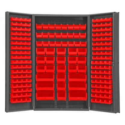 DURHAM MFG SJC-BDLP-192-1795 Cabinet, 192 Red Bins