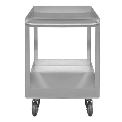 DURHAM MFG SRSC31618302ALU5PUS Stainless Steel Stock Cart, 2 Shelves