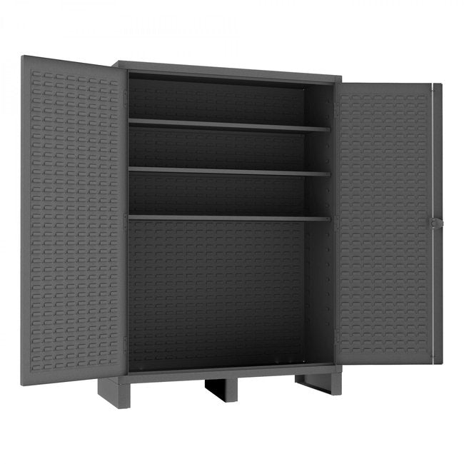 DURHAM MFG SSC-602484-BDLP-3S-95 Cabinet, 3 Shelves