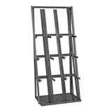 DURHAM MFG VBR-8436-95 Vertical Bar Rack, Gray