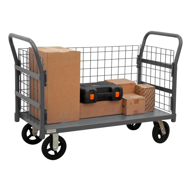 DURHAM MFG W3SPT-306038-1-8MR95 Wire Cart, Removable Handles