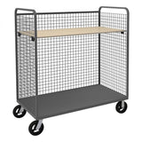 DURHAM MFG W3ST-304868-1AS-8MR95 Wire Cart, 1 Adjustable Shelf