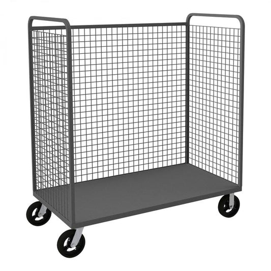 DURHAM MFG W3ST-306068-1-8MR95 Wire Cart, 1 Base Shelf