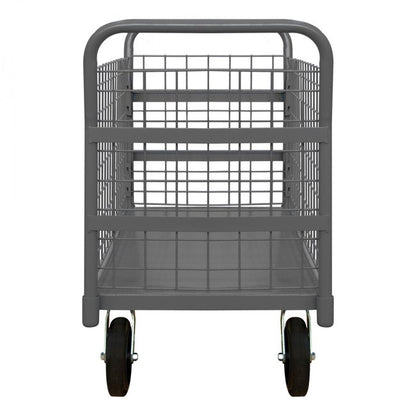DURHAM MFG W4SPTDG-306038-1-8MR95 Wire Cart, Removable Handles, Drop Gate