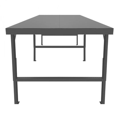 DURHAM MFG WBF-48120-95 Adjustable Height Workbench, 120 x 48