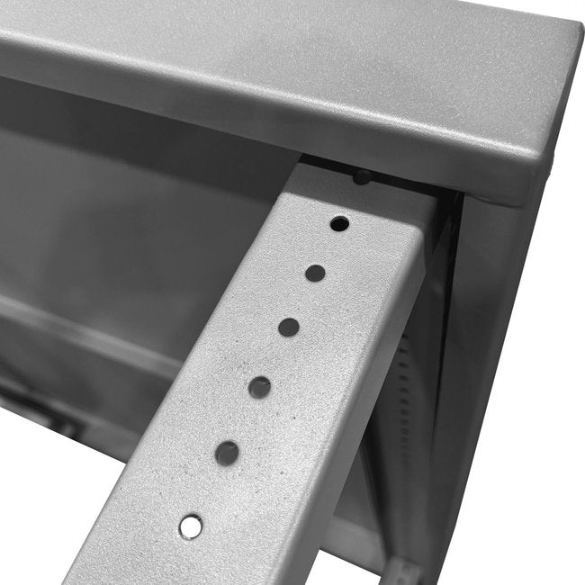 DURHAM MFG WBF-48120-95 Adjustable Height Workbench, 120 x 48