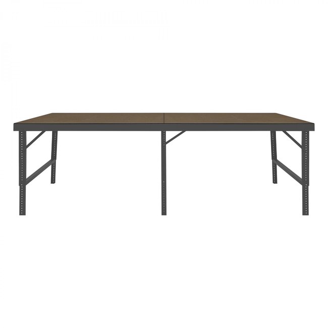 DURHAM MFG WBF-TH-48120-95 Adjustable Height Workbench, 120 x 48